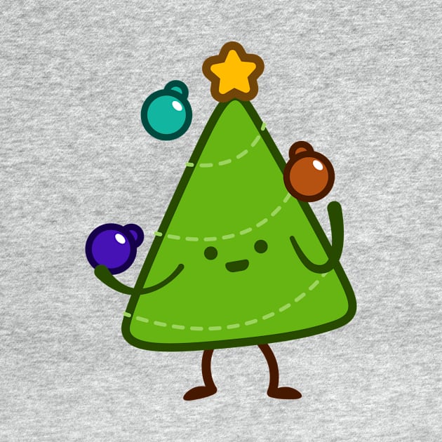 Christmas tree juggler Timo by Naaz